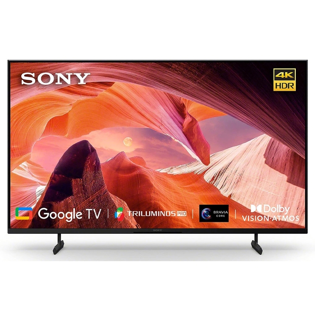 Sony Bravia 108 cm (43 inches) 4K Ultra HD Smart LED Google TV KD-43X80L (Black)