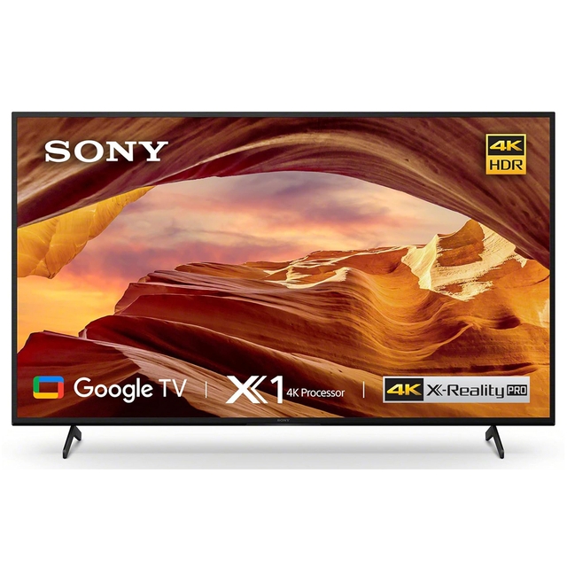 Sony Bravia 139 cm (55 inches) 4K Ultra HD Smart LED Google TV KD-55X75L (Black)