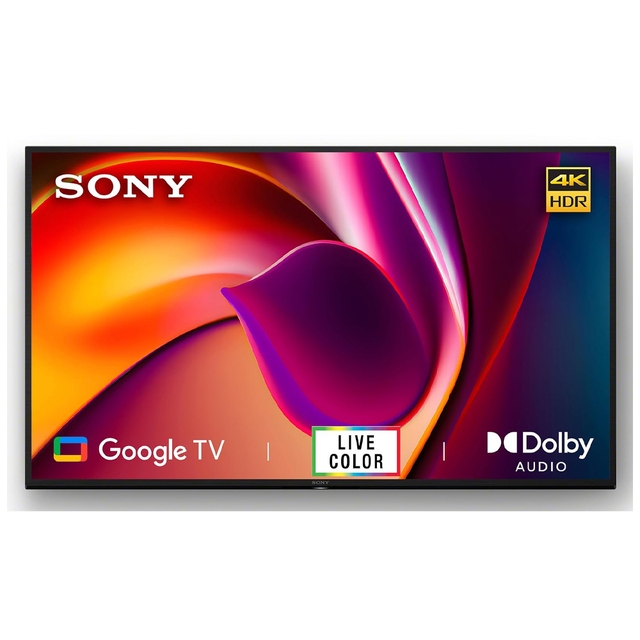 Sony Bravia 108 cm (43 inches) 4K Ultra HD Smart LED Google TV KD-43X64L (Black)