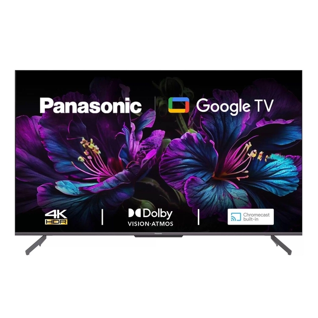 Panasonic 139cm (55 Inches) 4K Ultra HD Smart Google LED TV TH-55MX800DX (Black)
