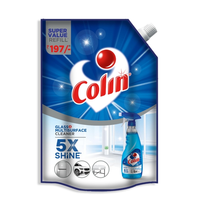 Colin 1 Litre Refill , Glass and Surface Cleaner Liquid
