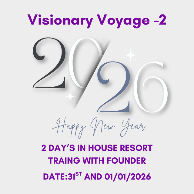 Visionary Voyage  2 Days in house resort training