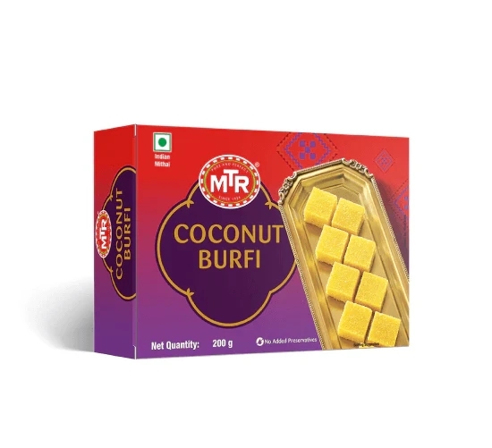 MTR COCONUT BURFI CLASSIC 200 g BUY 1 GET 1 FREE