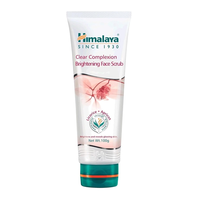 Himalaya Herbals Clear Complexion Whitening Face Scrub, 100g