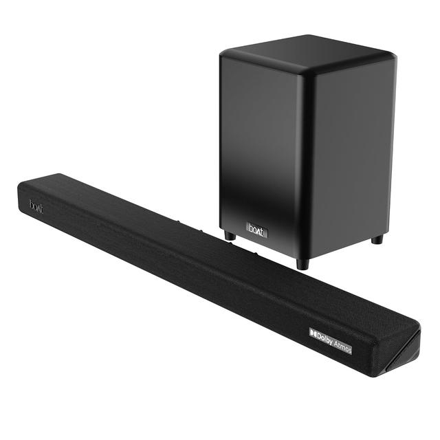 boAt Aavante Bar 4100DA Bluetooth Soundbar with Dolby Atmos 3D Cinematic Sound,300W RMS Signature Sound,3.1.2 Channel,