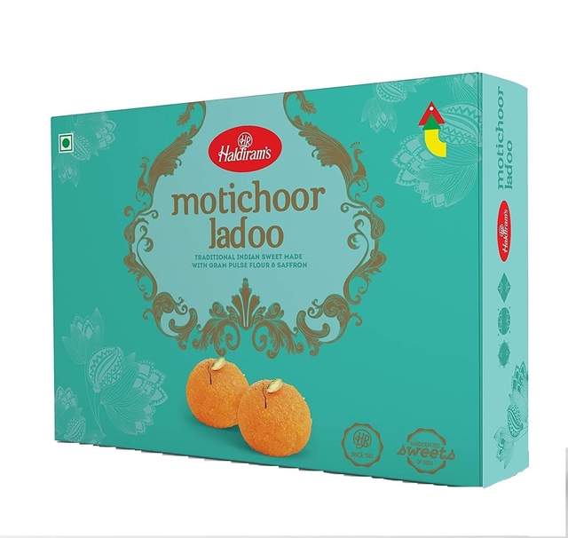 Haldiram's Motichoor Ladoo 400 gram X 1 Box