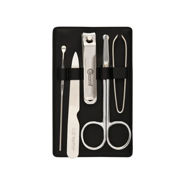 Kai Mens Grooming Set - Stainless Steel