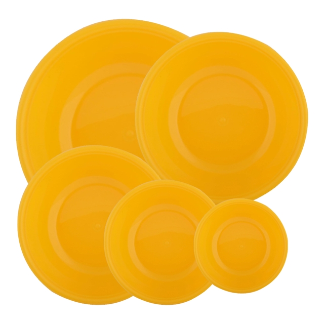 Wonder Plastic Combo Bowls, Set of 5 pc