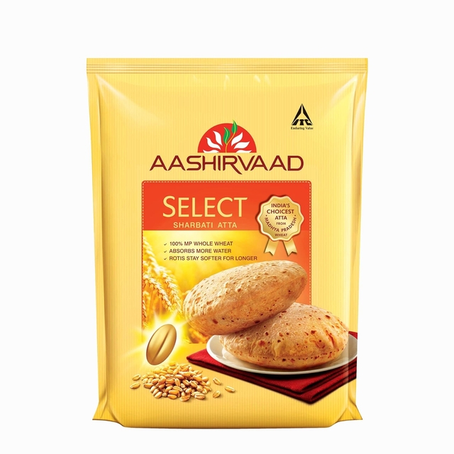 Aashirvaad Select Sharbati Atta, 5kg