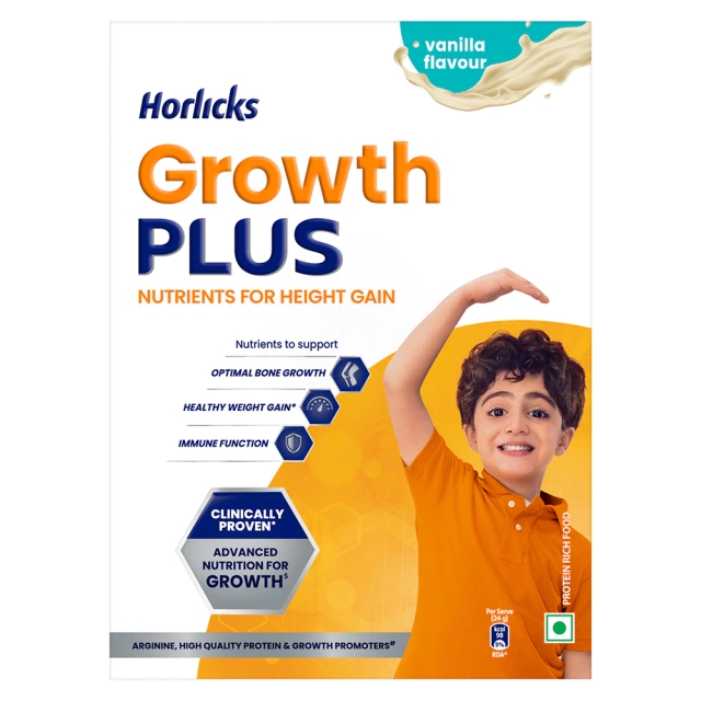 Growth Plus Vanilla 400g BIB