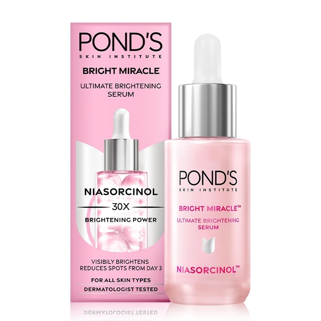 Pond s Anti-Pigmentation Serum with 12% Gluta-Niacinamide Complex for Flawless Radiance, Reduces Pigmentation from day 7, 14 ml.