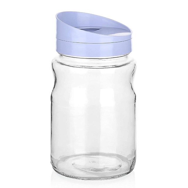 SignoraWare Twist Glass Jar, 2 Litre, Green