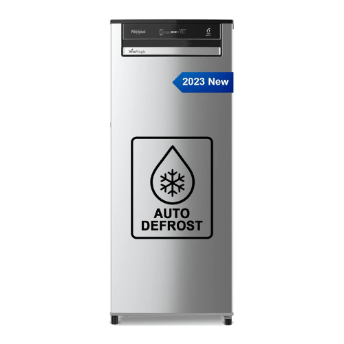 Whirlpool 192 L 3 Star Vitamagic PRO Direct-Cool Single Door Refrigerator (Grey, Auto Defrost Technology)