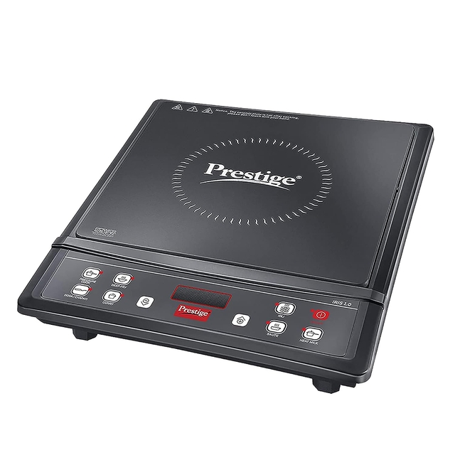 Prestige IRIS ECO 1200 W Induction Cooktop with automatic voltage regulator.