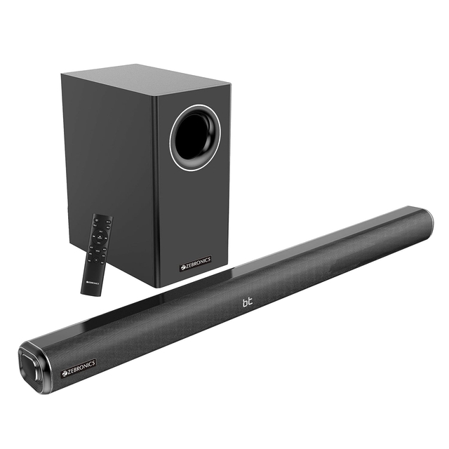 Zebronics Zeb-JUKEBAR 6000DWS PRO, 160W Multimedia soundbar with Wireless subwoofer Supports HDMI(ARC),