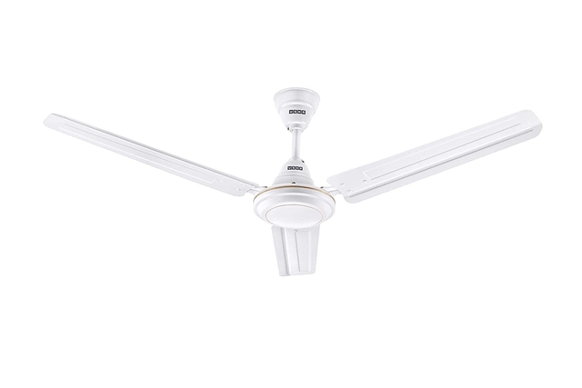 USHA Racer 1200 mm Energy Saving High-Speed Decorative Ceiling Fan |1star| ISI Certified ||Rich White