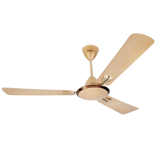 USHA Striker Galaxy 1200mm Energy Efficient 1 Star Rated Power Saving High Speed Oil & Dust Resistant Ceiling Fan1star| ISI Certified | |New Bright Gold|