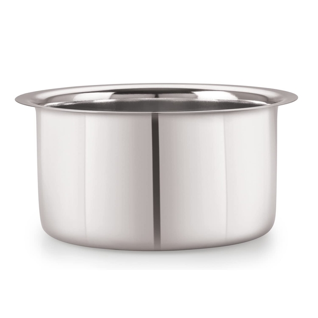 Round Stainless Steel Flat Bottom Tope 200ml