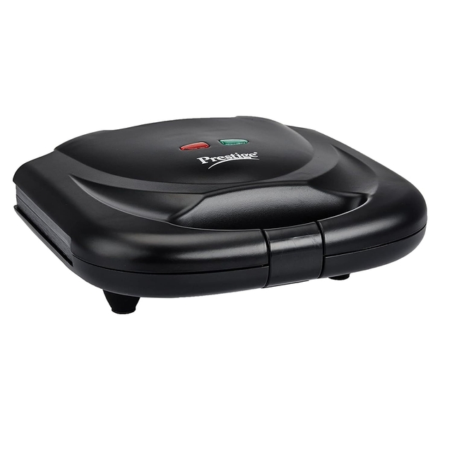 Prestige PSMFB 800 W Sandwich Toaster with sandwich plates|Makes multi-layered sandwiches|Black