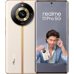realme 11 Pro 5G (Sunrise Beige, 8GB RAM, 256GB Storage) | 120 Hz Curved Display | 100MP Prolight Camera | 7050 5G Dimensity | 67W SUPERVOOC | 12GB Dynamic RAM | Premier Vegan Leather Finish Design