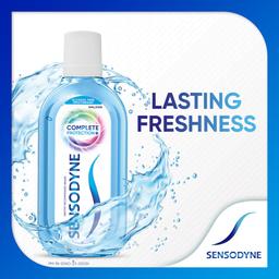 Sensodyne Mouthwash Complete Protection+, All in One Mouth Wash for Sensitivity Protection, Strong teeth and lasting freshness, Pack of 250ml