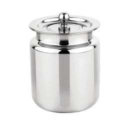Stainless Steel Ghee Pot, Oil Pot, Ghee Storage Container, With Steel Lid, Capacity 450 ml