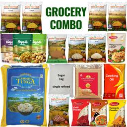 Grocery Combo (Small) Pack of 18 - Bengaluru only
