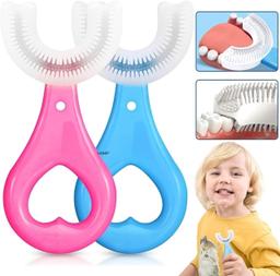 Oral B Soft Sensitive Whitening Toothbrush - 4 Pieces Get 3 Pieces Children U Shape Toothbrush Combo