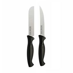 Kai Stainless Steel Kitchen and Vegetable Knife Plain Blade Set, 2-Piece,