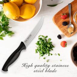 Kai Stainless Steel Kitchen and Vegetable Knife Plain Blade Set, 2-Piece,