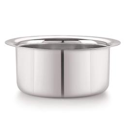 Stainless Steel Induction Bottom Milk boiling vessel 1.5 Litre,& Sparsh Premium Badam Milk Powder 200g (Buy 1 Get 1 Free)