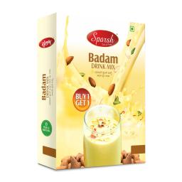 Stainless Steel Induction Bottom Milk boiling vessel 1.5 Litre,& Sparsh Premium Badam Milk Powder 200g (Buy 1 Get 1 Free)