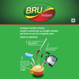 Bru Instant Coffee - Powder, 200g, Bag