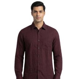 Button-Down Collar and Slim-Fit Design