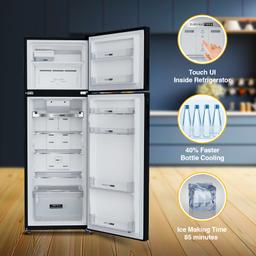 Whirlpool 240 L Frost-Free Multi-Door Refrigerator (FP 263D PROTTON ROY, Steel Onyx)