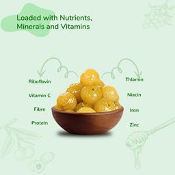 Sri Sri TATTVA shuddhta ka naam Arjuna Garcinia Juice - Cardio Tonic, 1L & Saaral Amla (Indian Gooseberry) with Pure Honey Family Pack (5 Pcs ) with Happilo Almonds Roasted & Salted 200 g