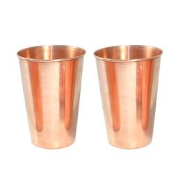 Pure Copper Water Bottle  900ml Rajasthani Design with copper Glass