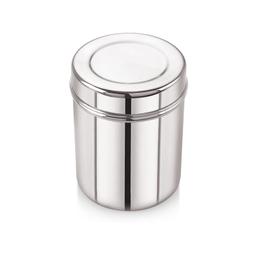 Organic Brown Sugar, 1 kg & Heavy Gauge Stainless Steel Multipurpose Mirror Polish Containers with Spoon
