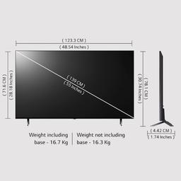 LG 139 cm (55 inches) QNED-75 Year 2024 Edition 4K Ultra HD (3840x2160) Smart WebOS QNED TV 55QNED75SRA (Black)