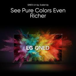 LG 139 cm (55 inches) QNED-75 Year 2024 Edition 4K Ultra HD (3840x2160) Smart WebOS QNED TV 55QNED75SRA (Black)