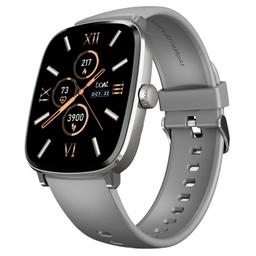 boAt Ultima Regal Smart Watch w/ 2.01”(5.10 cm) Ultra AMOLED Display, 1000 NITS Brightness, Premium Metal Body, Functional Crown, Watch Face Studio, Emergency SOS,BT Calling(Cool Grey)