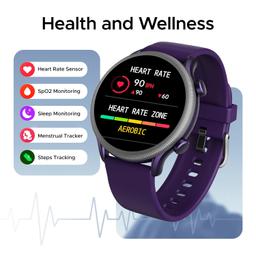 boAt Flash Plus Smart Watch with 1.39" HD Display, Bluetooth Calling, 100+ Sports Mode, AI Voice Assistant, Built-in Game, Heart Rate & Blood Oxygen Monitoring,IP68 (Indigo Blue)