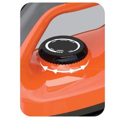 Havells PLASTIC Aquilla 1000 Watt Dry Iron With American Heritage Non Stick (Amber), 1000 Watts