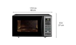 Panasonic 23 L Convection Microwave Oven(NN-CT353BFDG,Black Mirror, 360° Heat Wrap, stainless steel cavity, Magic Grill)