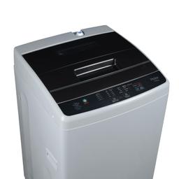 Haier 7 Kg 5 Star Fully Automatic Top Load Washing Machine with Oceanus Wave Drum, Magic Filter, 8 Wash Programs (HWM70-AE, Moonlight Silver, Stainless Steel Drum, 15 Mins Quick Wash)