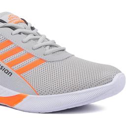 ASIAN Men's Bouncer-01 Sports, Walking, Gym, Training, Running Shoes- Orange & ASIAN Men's Superkick-Lace-Up Running,Walking Shoes