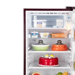 LG 190L 2 Star Direct-Cool Single Door Refrigerator (GL-B199OSPC, Scarlet Plumeria, Fast Ice Making, 2022 Model)