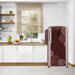 LG 204 L 4 Star Direct-Cool Inverter Single Door Refrigerator (??GL-B211CRRY, Ruby Regal, Smart Connect, 2022 Model)