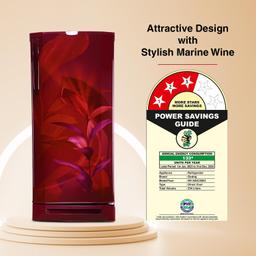Godrej 234 L 3 Star 24 Advanced Capillary Technology Direct Cool Single Door Door Refrigerator With Base Drawer (RD EDGEPRO 240C TDF MN WN, Marine Wine)