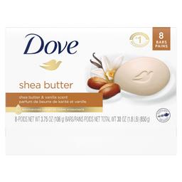 Dove Purely Pampering Beauty Bar, Shea Butter 4 Oz, 8 Bar